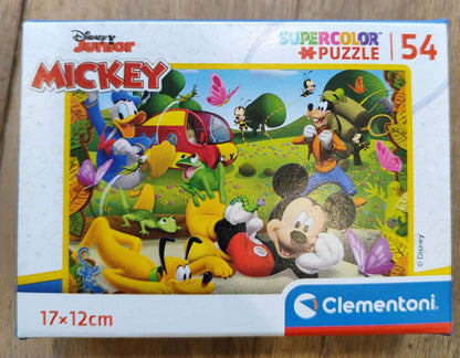 54 t. Minipuzzle Disney sortiert