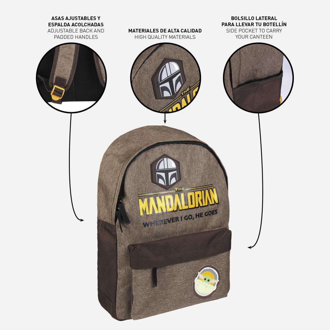 Rucksack "The Mandalorian Yoda"