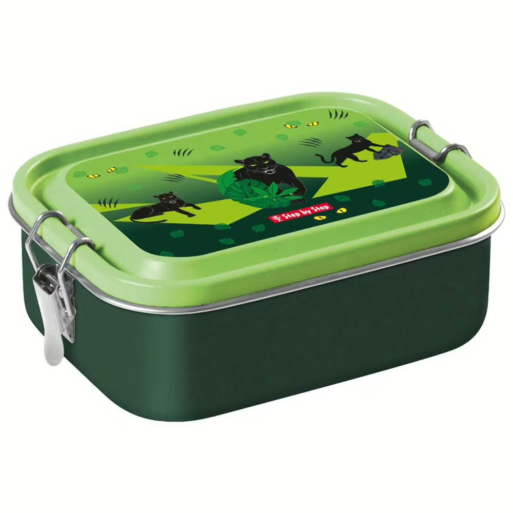 SBS Edelstahl-Lunchbox - Black Cat