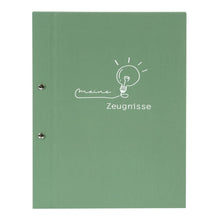 Goldbuch - Zeugnismappe die Welt