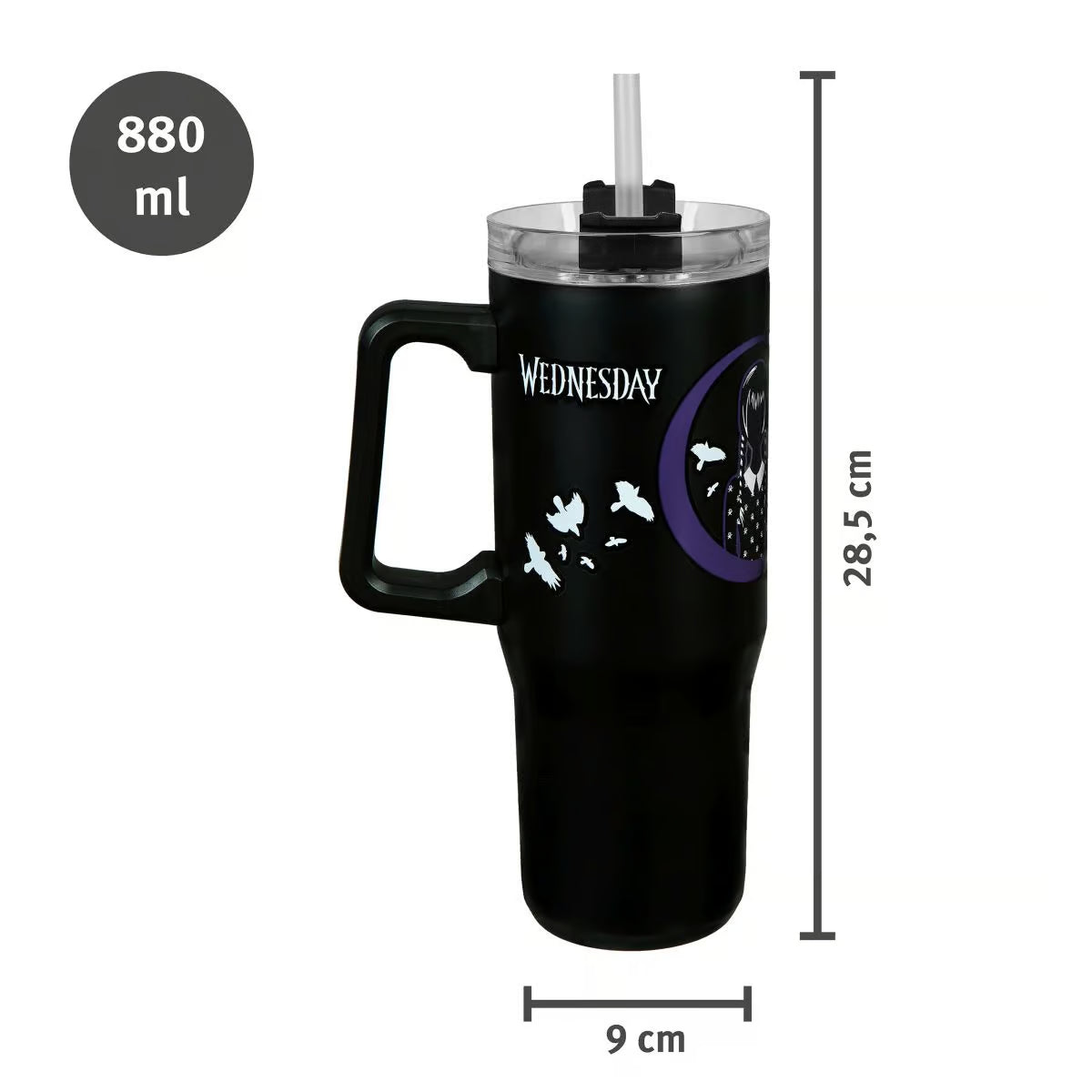 880 ml Isolierbecher - Wednesday