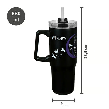 880 ml Isolierbecher - Wednesday