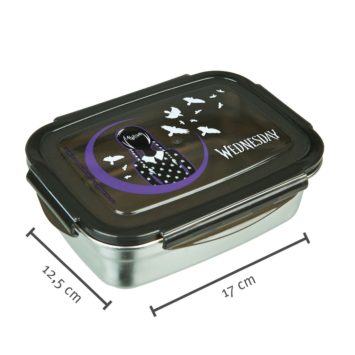 850 ml Edelstahl Lunchbox - Wednesday