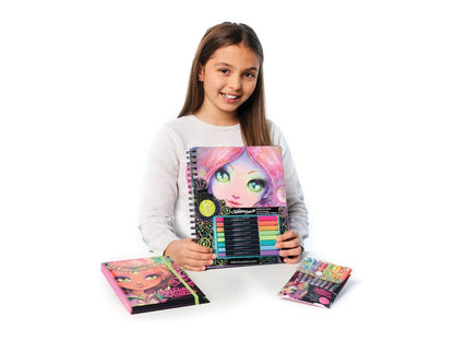 Nebulous - Malbuch mit schwarzen Seiten