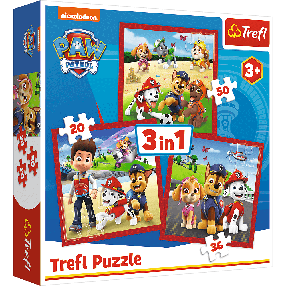 3 in 1 Pz Paw Patrol