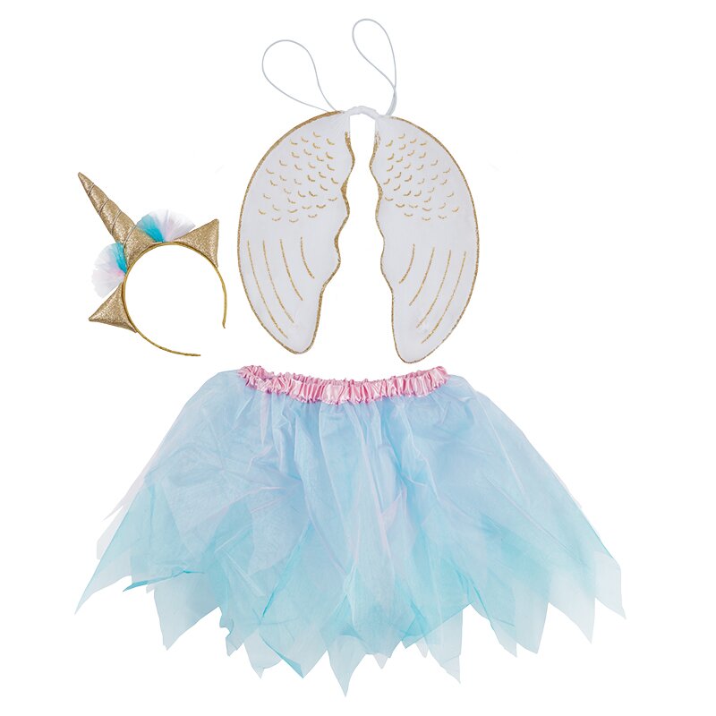 Einhorn-Set 3tlg. - Einheitsgröße