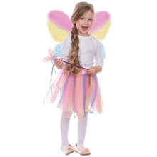 Schmetterling-Set Regenbogen 3tlg. - Einheitsgröße