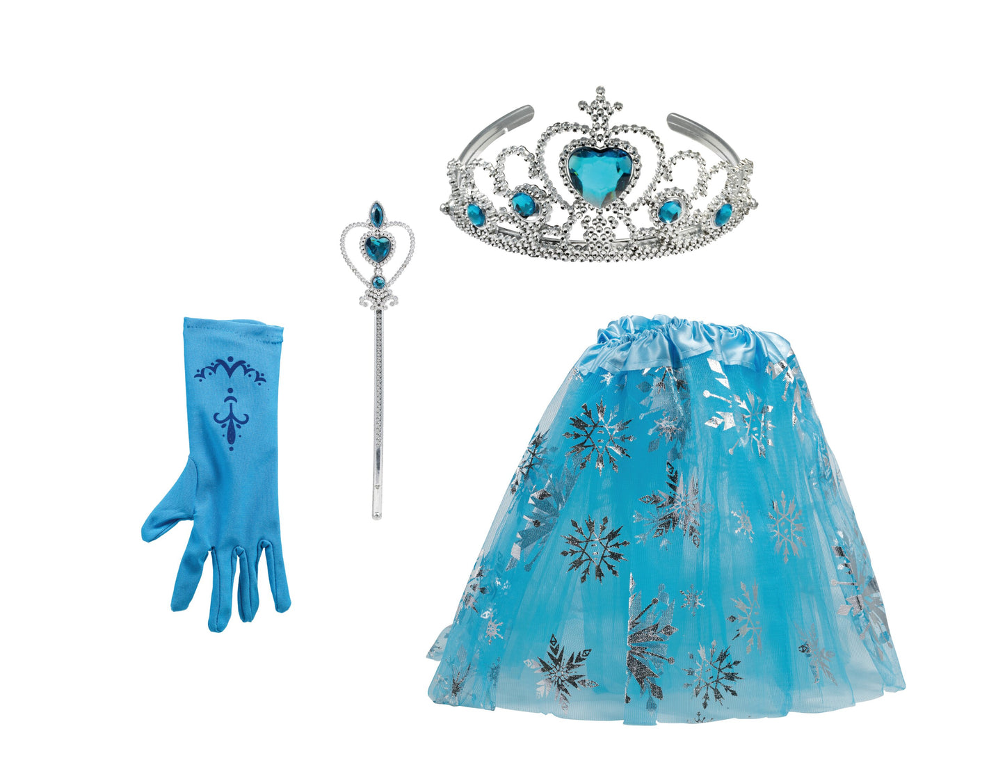 Snowflake Prinzessinnen-Set 5tlg. - Einheitsgröße