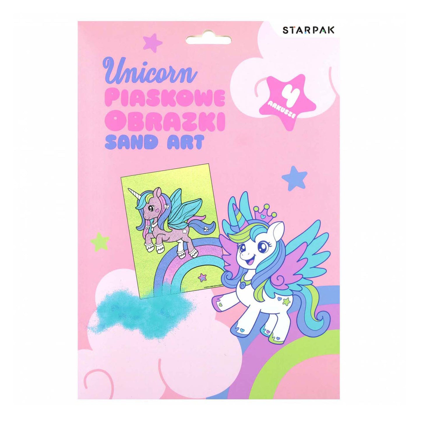 Sandbilder Einhorn