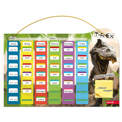 Klipp & Klar Stundenplan, Steck Fix - Tyrannosaurus