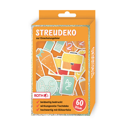 60 Stk. Streudeko zur Einschulungsfeier