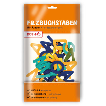 Filzbuchstaben Jungen