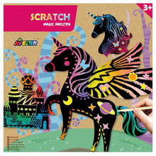 Kratzbild Einhorn 2
