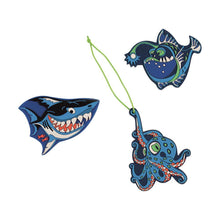 DerDieDas Wechselbuttons 3-tlg. Water Splash