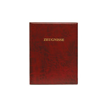 Zeugnisringbuch - Dunkelrot
