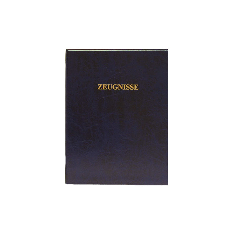 Zeugnisringbuch - Dunkelblau
