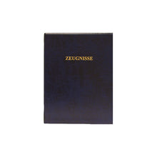 Zeugnisringbuch - Dunkelblau
