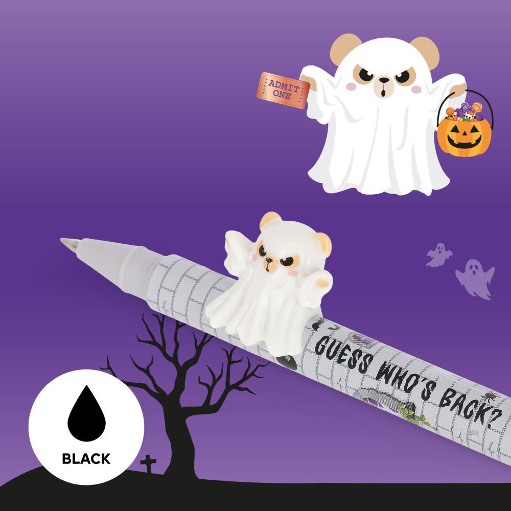 SPOOKY PARTY - TEDDY  GHOST + KITTY MUMMY