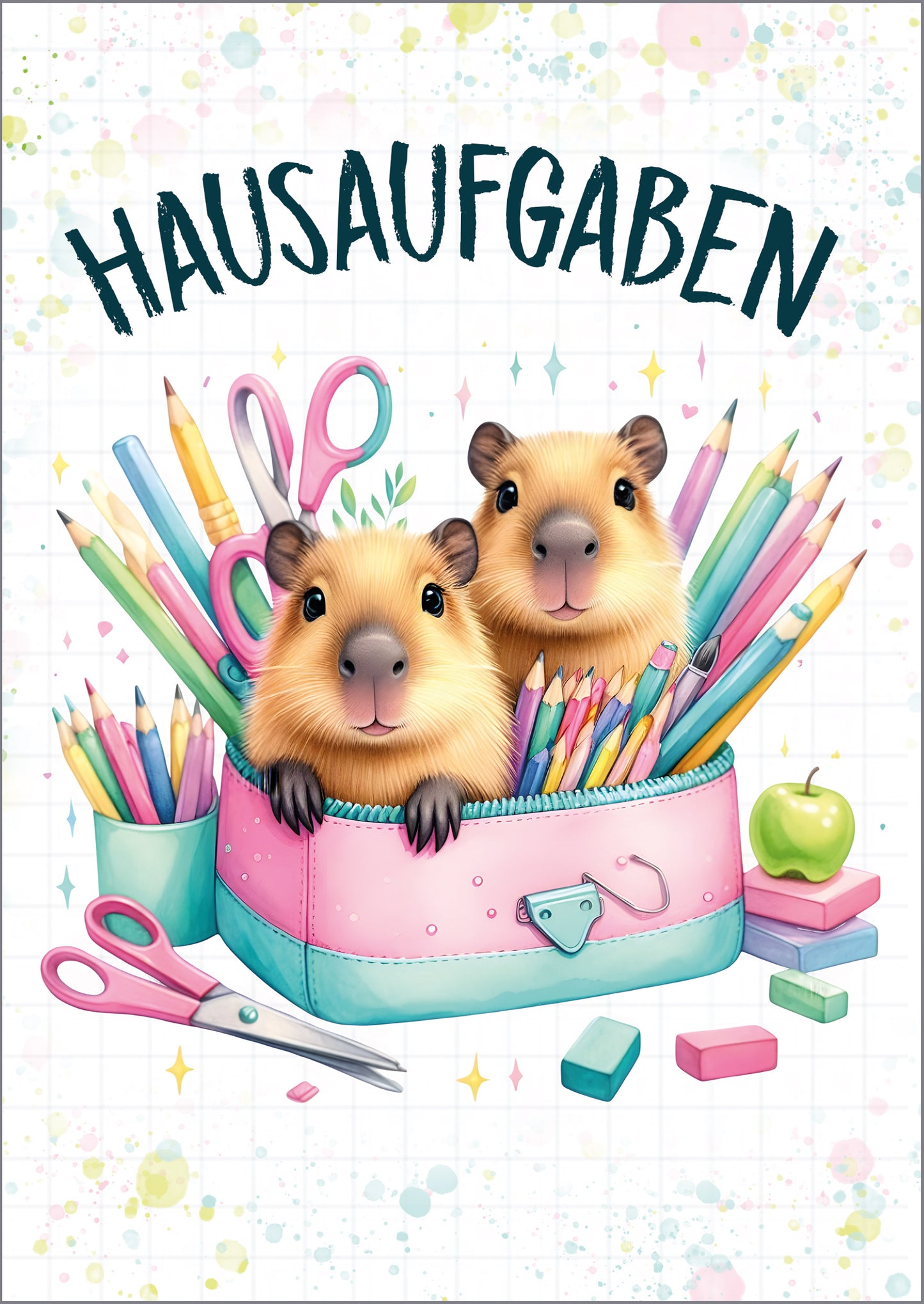 Nestler Hausaufgabenheft A5 Capybara