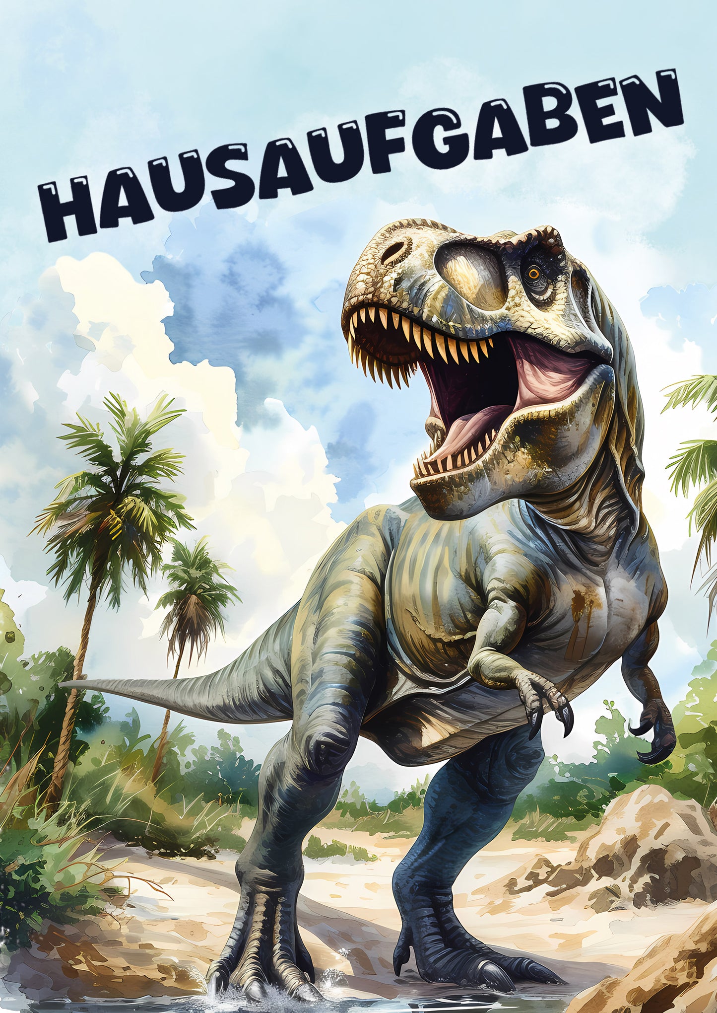 Nestler Hausaufgabenheft A5 T-Rex
