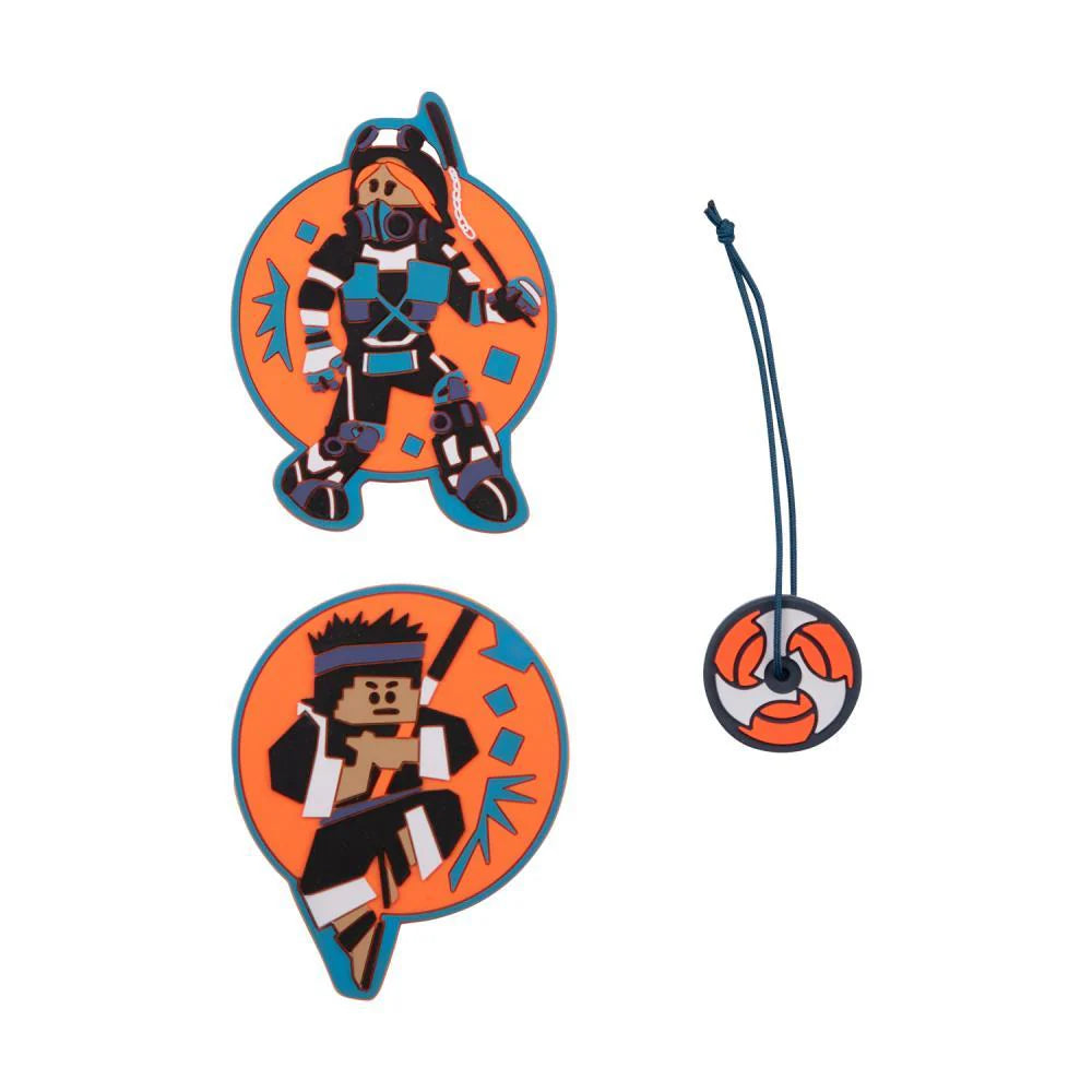 DerDieDas Wechselbuttons 3-tlg. Ninja Fighter