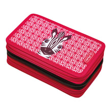 Schüleretui TripleCase Cute Animal Zebra