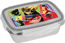 850 ml Edelstahl Lunchbox - Miraculous/Ladybug