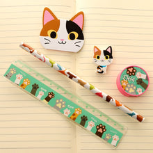 4er Schreibware-Set Katzen