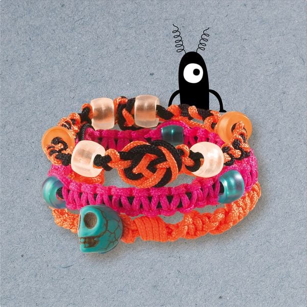 Bastelset AllesKönnerKiste Armbänder knüpfen