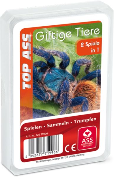 Quartett Giftige Tiere 2in1