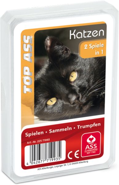 Quartett Katzen 2in1