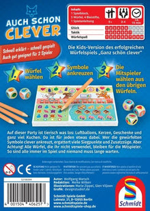 Würfelspiel - Auch schon clever