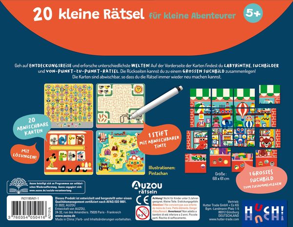 20 kleine Rätsel für kleine Abenteurer