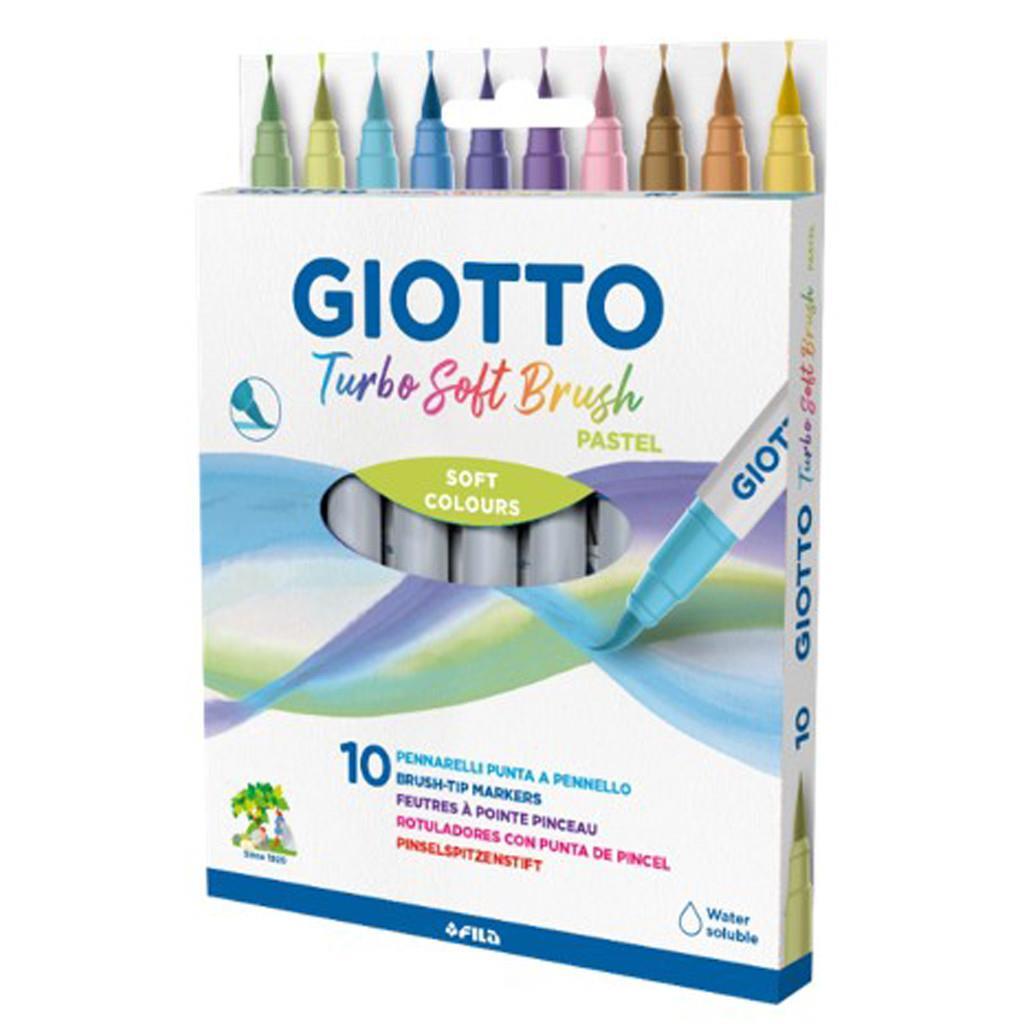 GIOTTO Pinselstifte 10 Stück Pastel