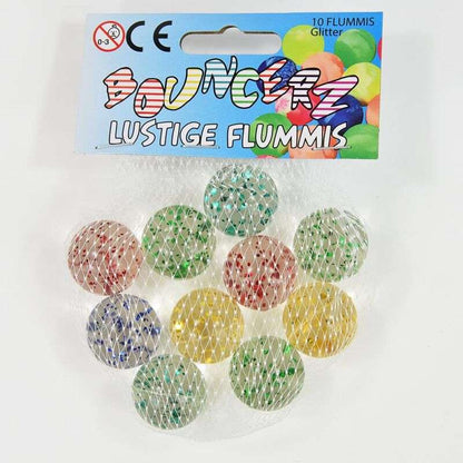 Flummi Glitter 10 Stk.