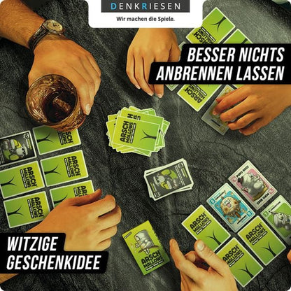 DENKRIESEN Kartenspiel ARSCHMALLOWS weniger frisst mehr