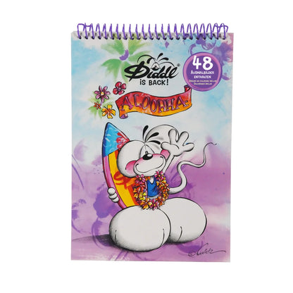 Diddl Malbuch lila - A4