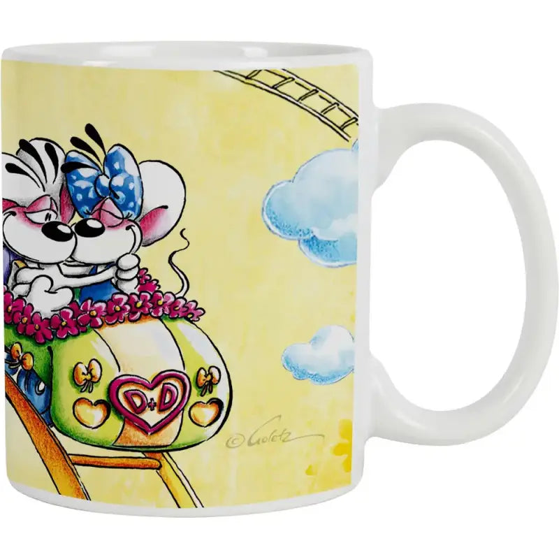 Diddl Tasse gelb