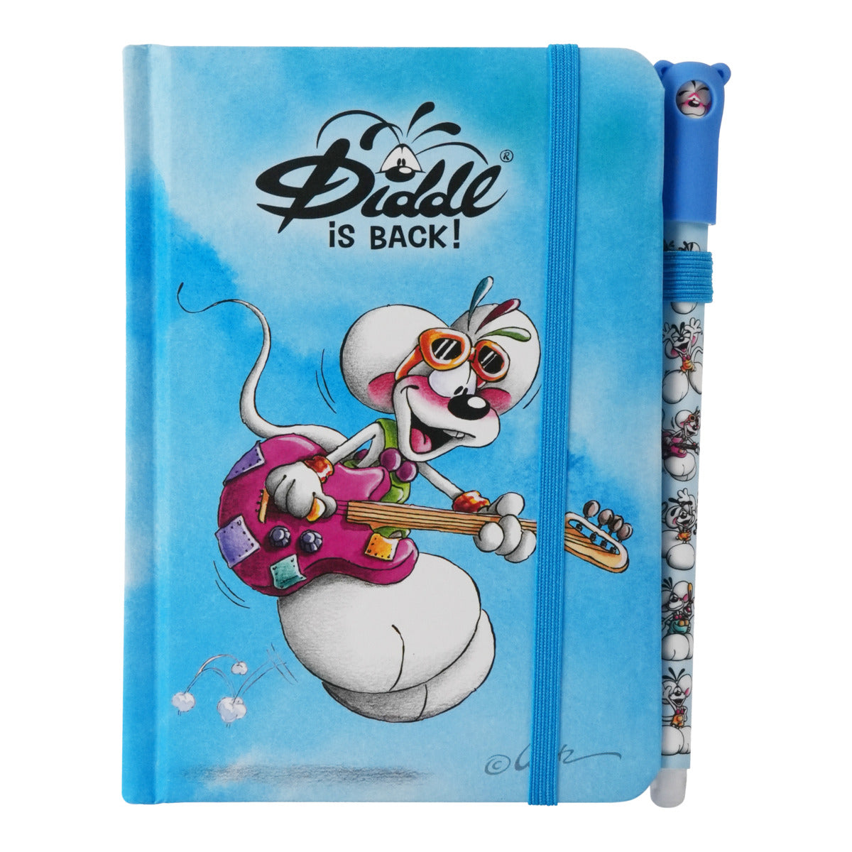 Diddl Stickerbuch mit Wiederverwendbaren Stickern - A5