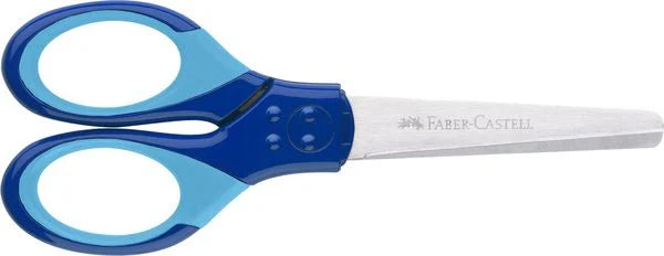 Schulschere Grip Blau L+R