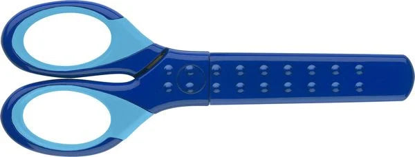 Schulschere Grip Blau L+R