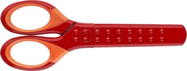 Schulschere Grip Rot L+R