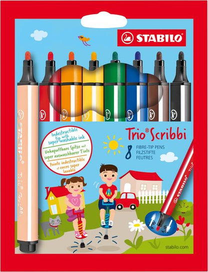 Stabilo Trio Scribbi - 8 Stk.