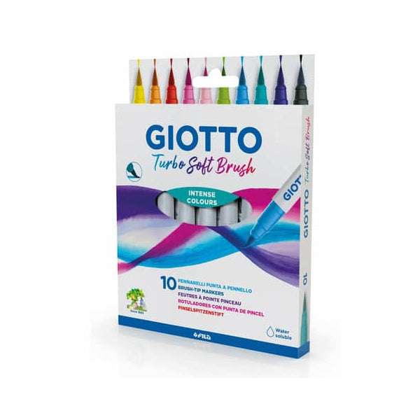 GIOTTO Pinselstifte 10 Stück Intense