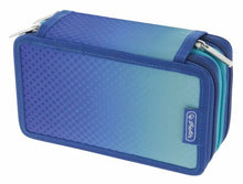 Schüleretui Triple Case blau