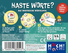 Haste Worte - das wortreiche Würfelspiel