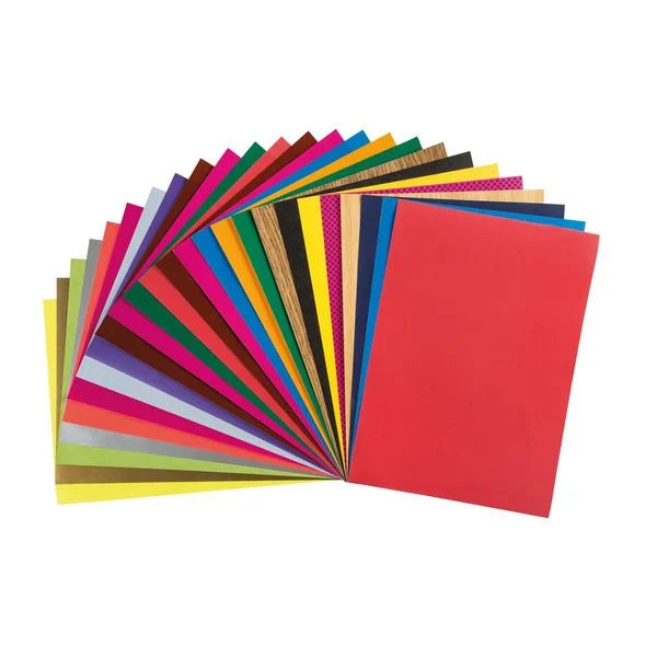 A4 Buntpapier ungummiert sortiert