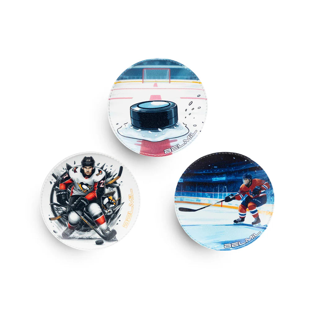 Belmil Patch Set I Love Hockey
