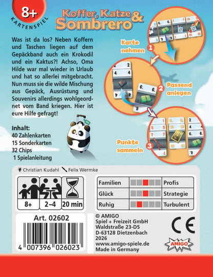 Koffer, Katze & Sombrero