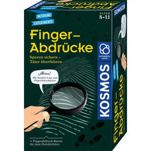 Mitbring-Experiment Finger-Abdrücke
